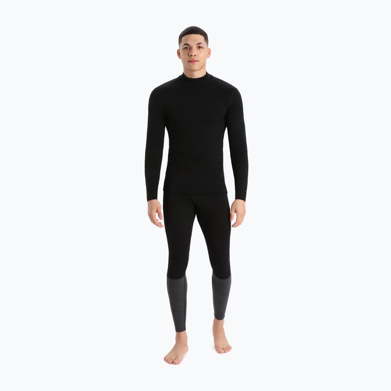 Pánská termoakční mikina icebreaker 260 Tech Turtleneck black 5