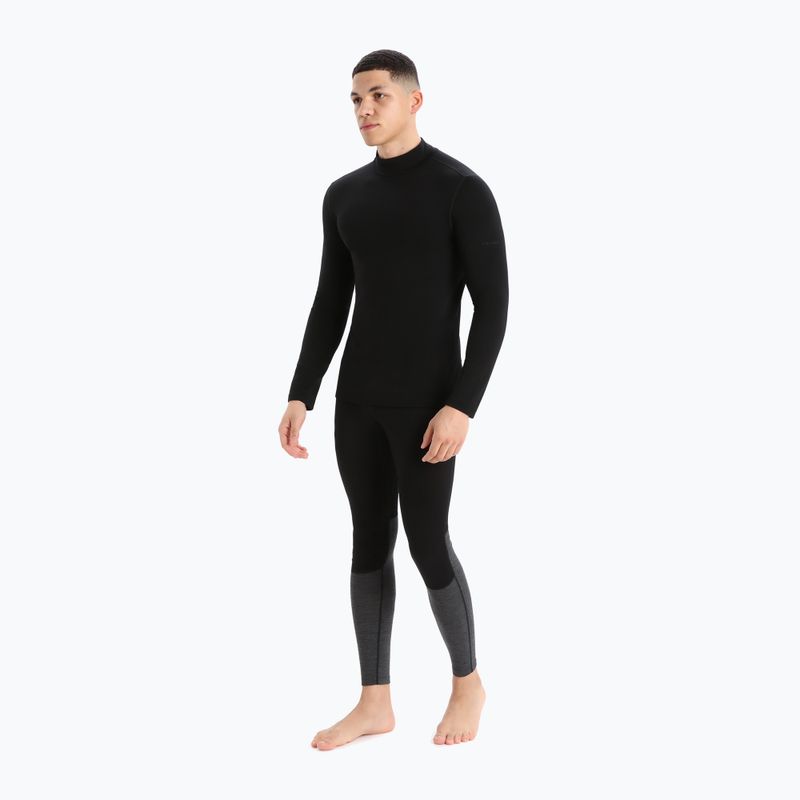 Pánská termoakční mikina icebreaker 260 Tech Turtleneck black 6