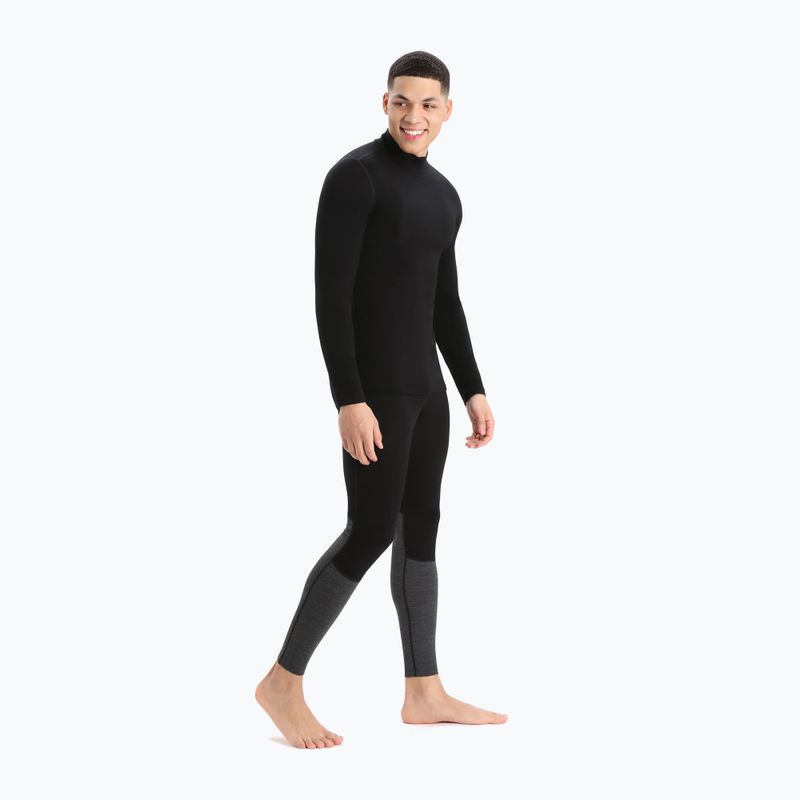 Pánská termoakční mikina icebreaker 260 Tech Turtleneck black 7