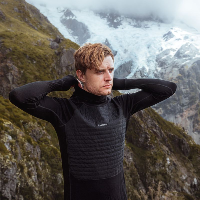 Pánská trekingová bunda Icebreaker ZoneKnit Insulated black 10