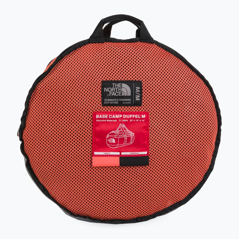 The North Face Base Camp Duffel S 50 l cestovní taška oranžová NF0A52STZV11 7