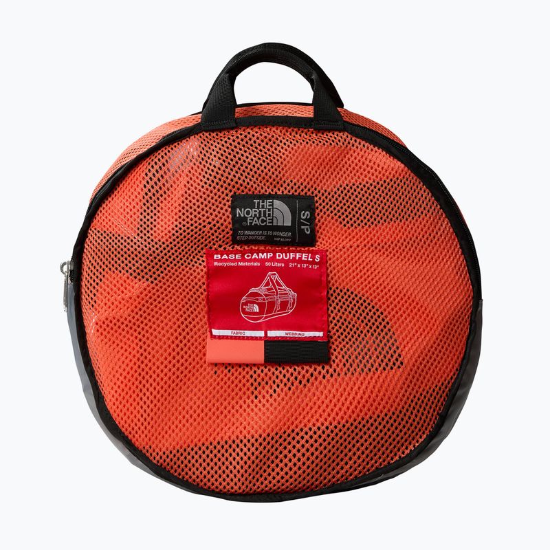 The North Face Base Camp Duffel S 50 l cestovní taška oranžová NF0A52STZV11 10