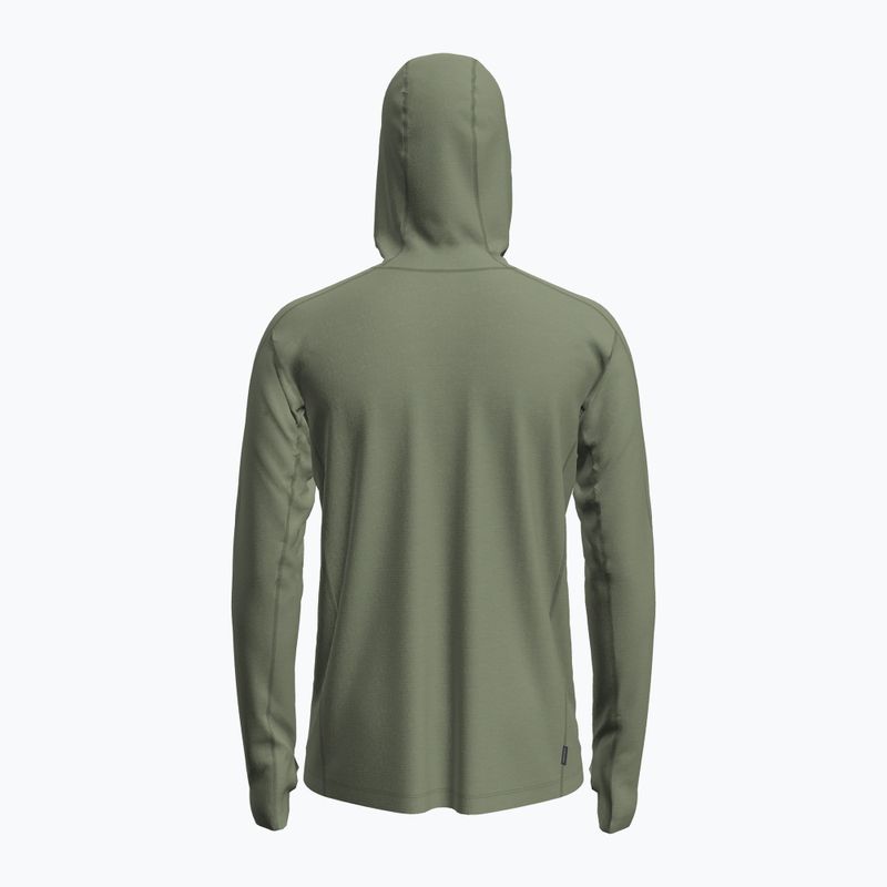 Pánská trekingová mikina Icebreaker 150 MerinoFine Ace Hoodie lichen  2