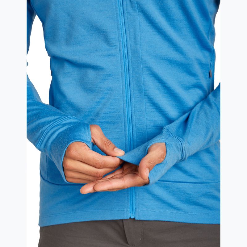 Pánská trekingová mikina Icebreaker Merino 260 Quantum IV Zip Hoodie arctic 8