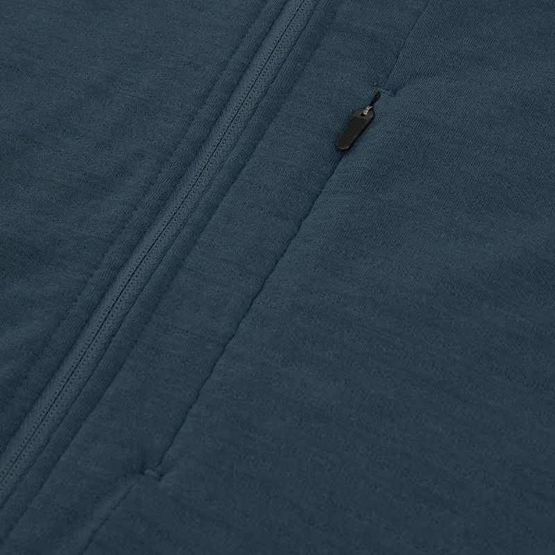 Pánská trekingová mikina Merino 200 RealFleece Descender Zip Hoodie abyss/blue ash/black 3