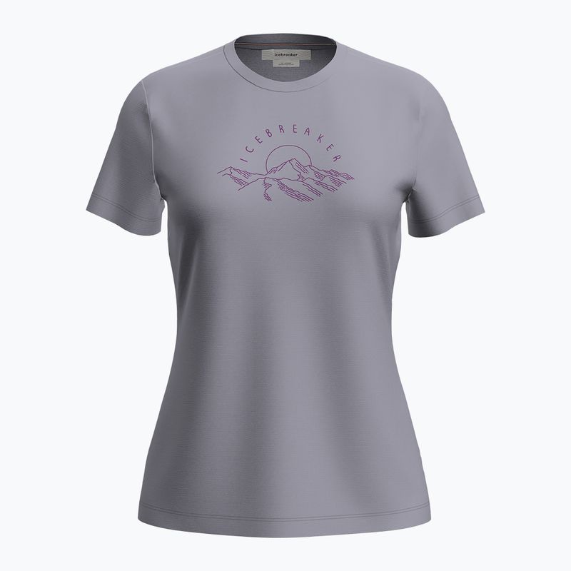 Dámské tričko Icebreaker Merinor 150 Tech Lite Tee Sunrise Summit grey quartz