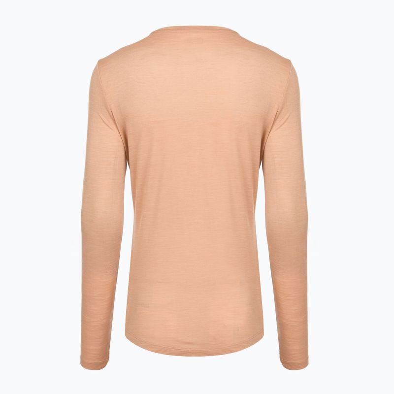 Dámské trekové tričko longsleeve icebreaker Merino 125 Cool-Lite Sphere III LS Tee desert sand 2