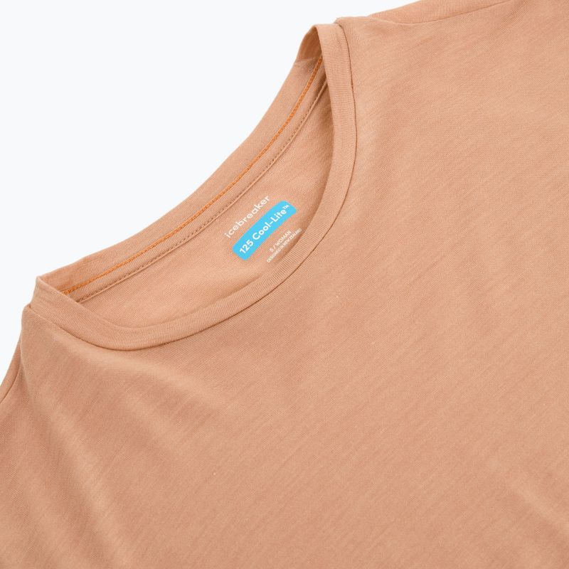 Dámské trekové tričko longsleeve icebreaker Merino 125 Cool-Lite Sphere III LS Tee desert sand 3