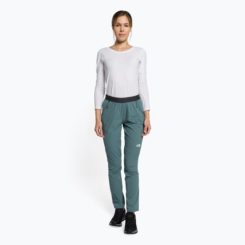 Dámské trekové kalhoty The North Face AO Woven modré NF0A5IFGA9L1 2