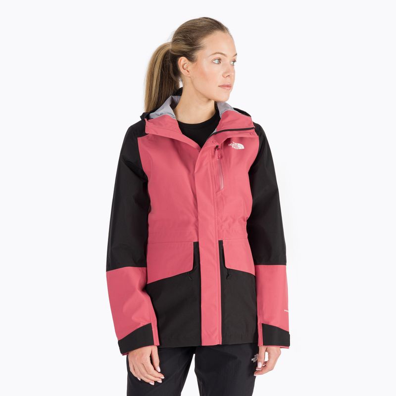 Dámská nepromokavá bunda The North Face Dryzzle All Weather JKT Futurelight růžová NF0A5IHL4G61