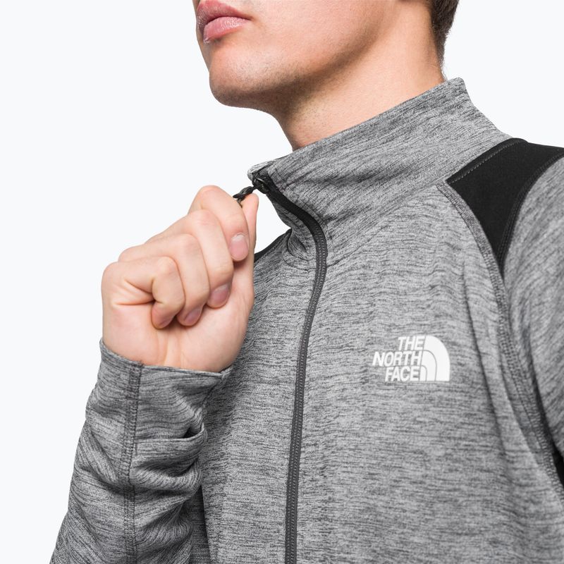 Pánská treková mikina The North Face AO Midlayer FZ šedá NF0A5IMFYLM1 5