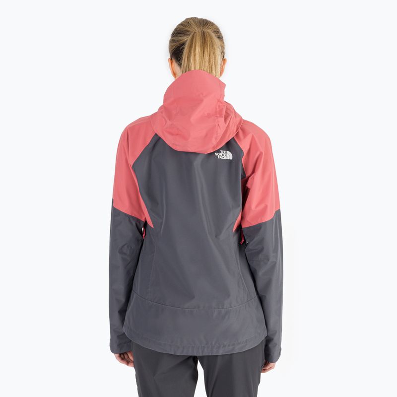 Dámská nepromokavá bunda The North Face Diablo Dynamic JKT šedo-růžová NF0A555W59L1 4