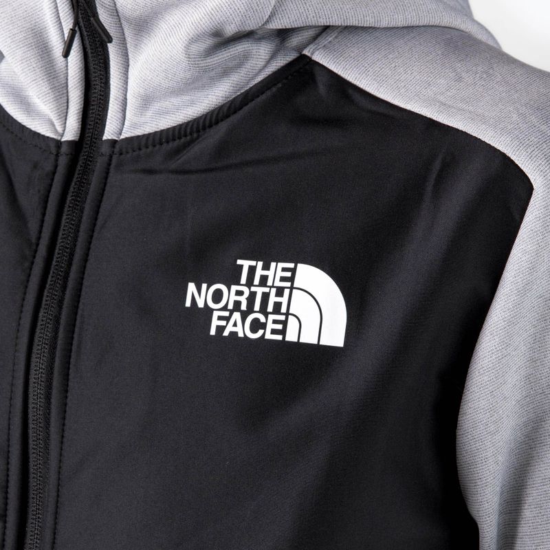 Pánská fleece mikina The North Face MA FZ šedá NF0A5IEQGAU1 4