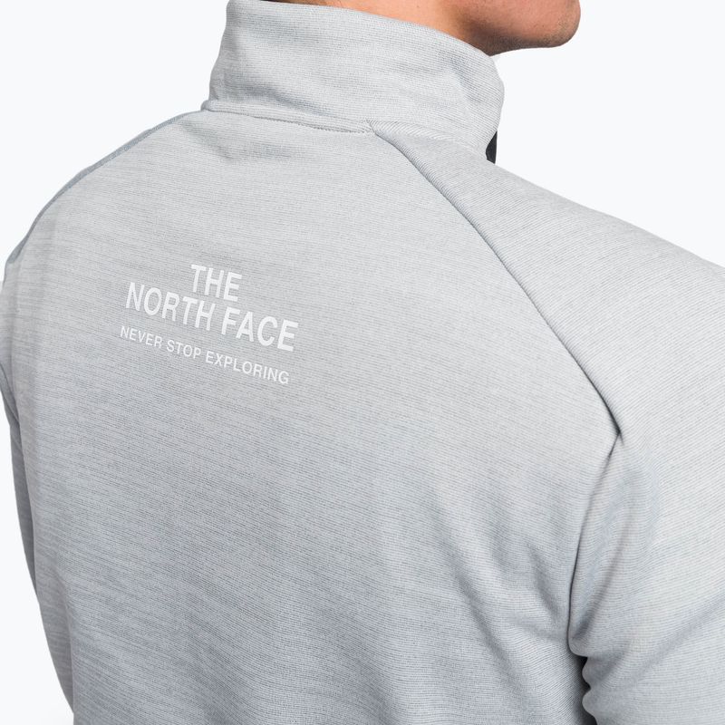Pánská fleece mikina The North Face MA 1/4 Zip světle šedá NF0A5IESGAU1 7