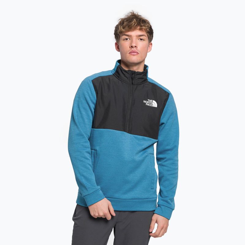 Pánská fleece mikina The North Face MA 1/4 Zip modrá NF0A5IES5V91