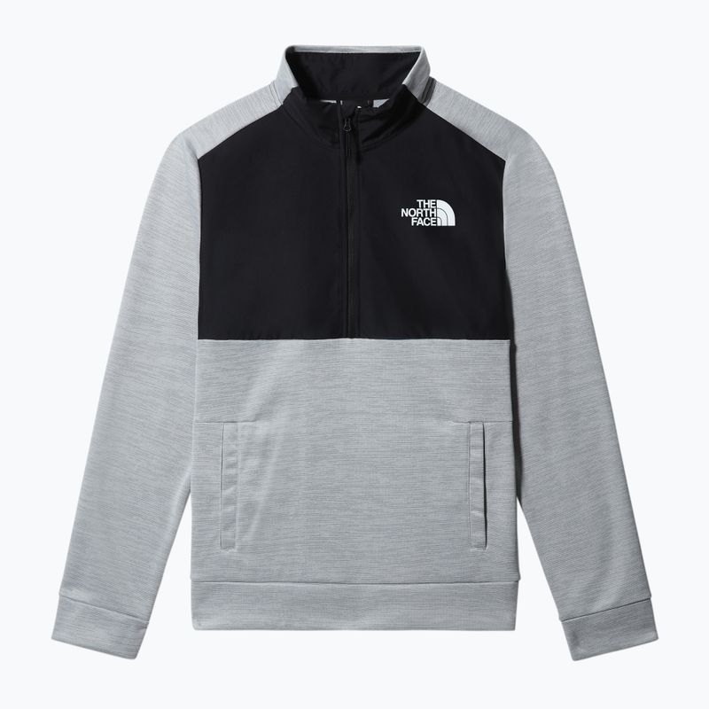 Pánská fleece mikina The North Face MA 1/4 Zip světle šedá NF0A5IESGAU1 9