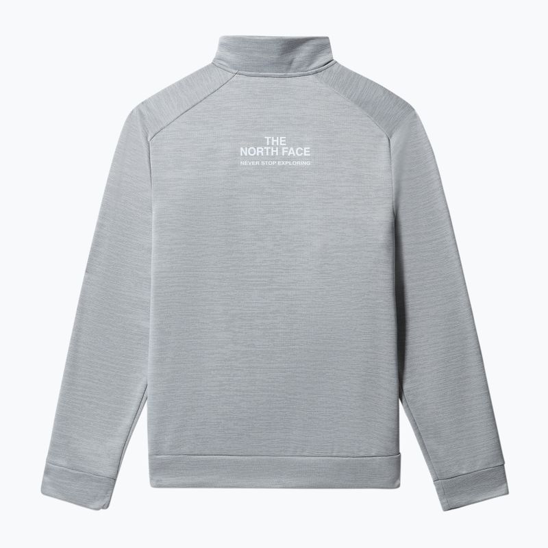 Pánská fleece mikina The North Face MA 1/4 Zip světle šedá NF0A5IESGAU1 10