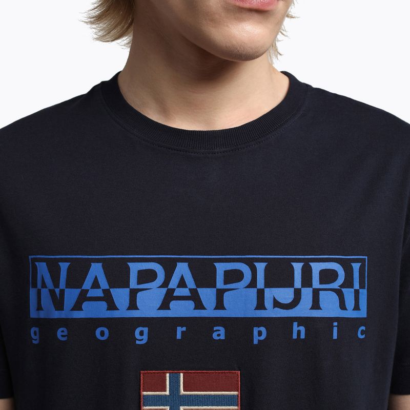 Pánské tričko Napapijri NP0A4GDQ azul 3