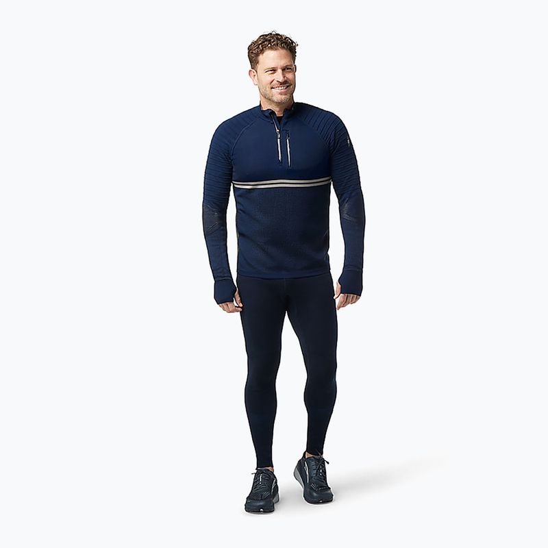 Pánská termoakční mikina Smartwool Intraknit Merino Tech 1/4 Zip deep navy 6