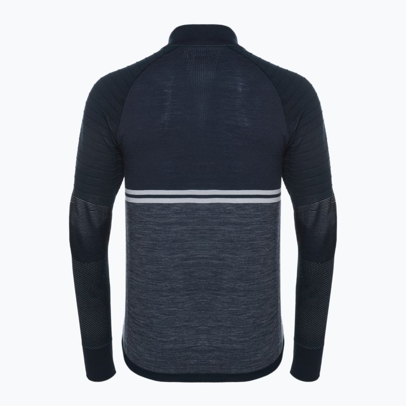 Pánská termoakční mikina Smartwool Intraknit Merino Tech 1/4 Zip deep navy 2