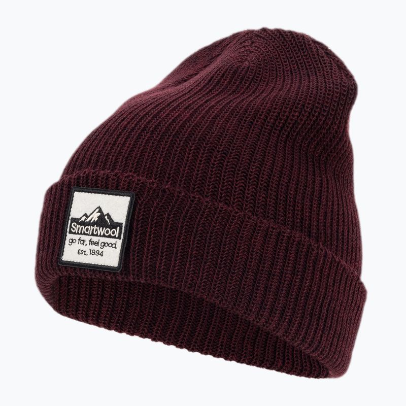 Zimní čepice Smartwool Patch bordó 11493-K40 3
