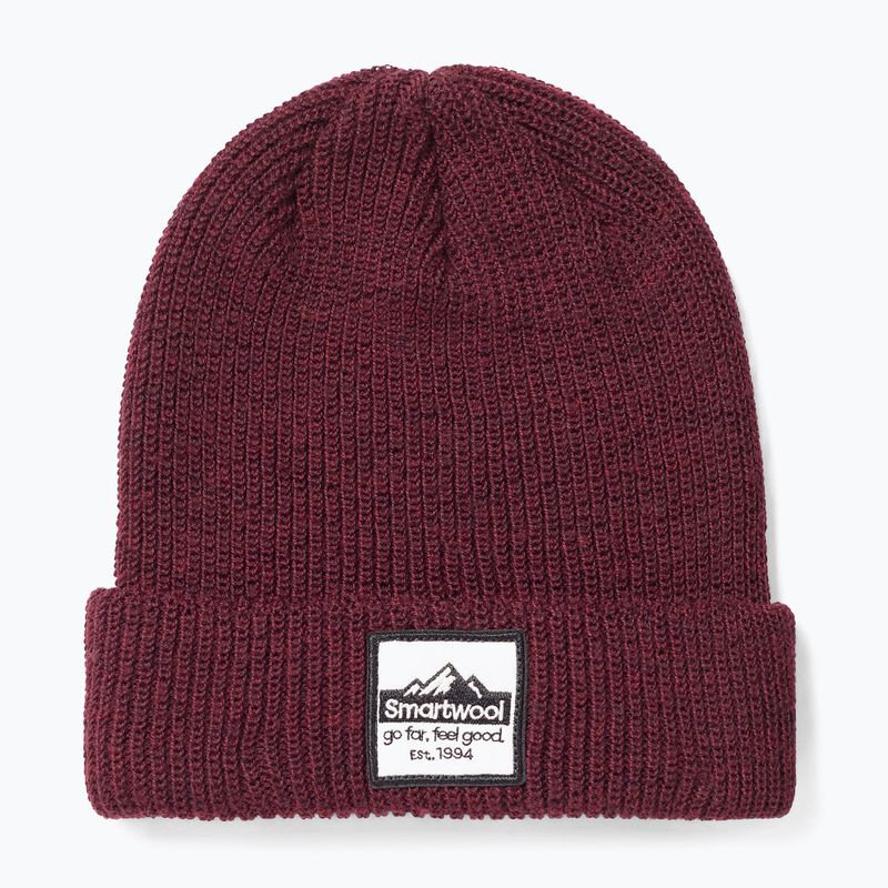Zimní čepice Smartwool Patch bordó 11493-K40 6