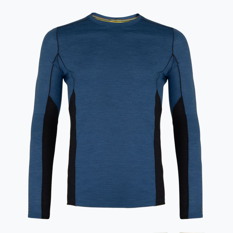 Pánská termoakční mikina Smartwool Merino Sport Crew laguna blue/deep navy