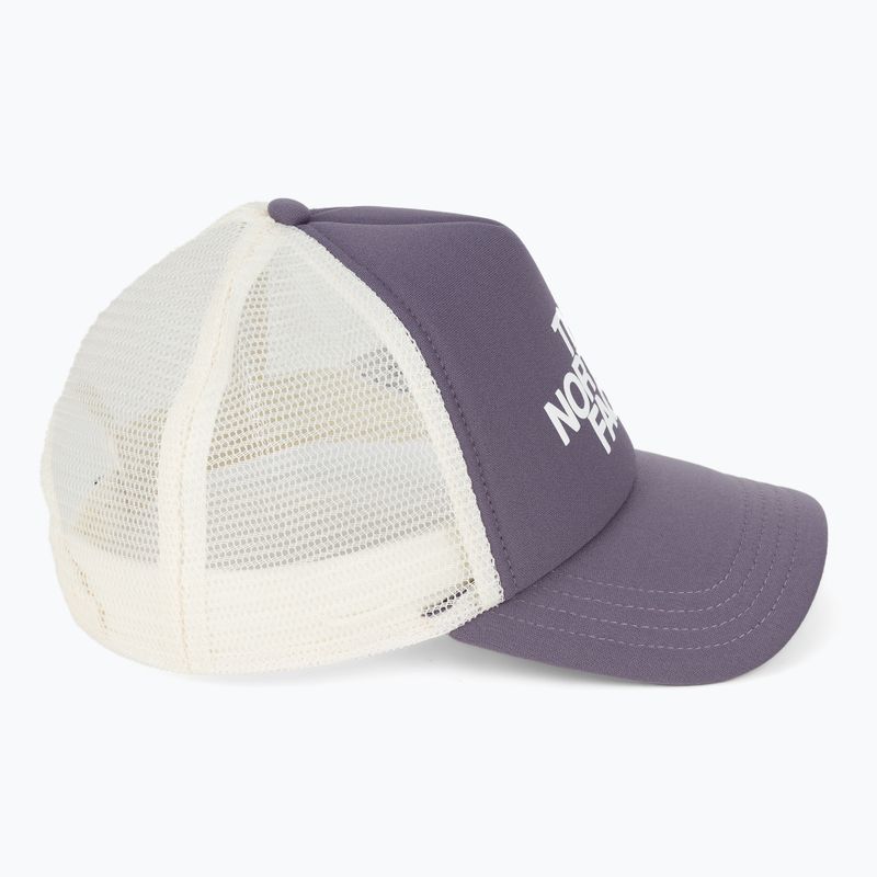 The North Face TNF Logo Trucker baseballová čepice fialová NF0A3FM3N141 2