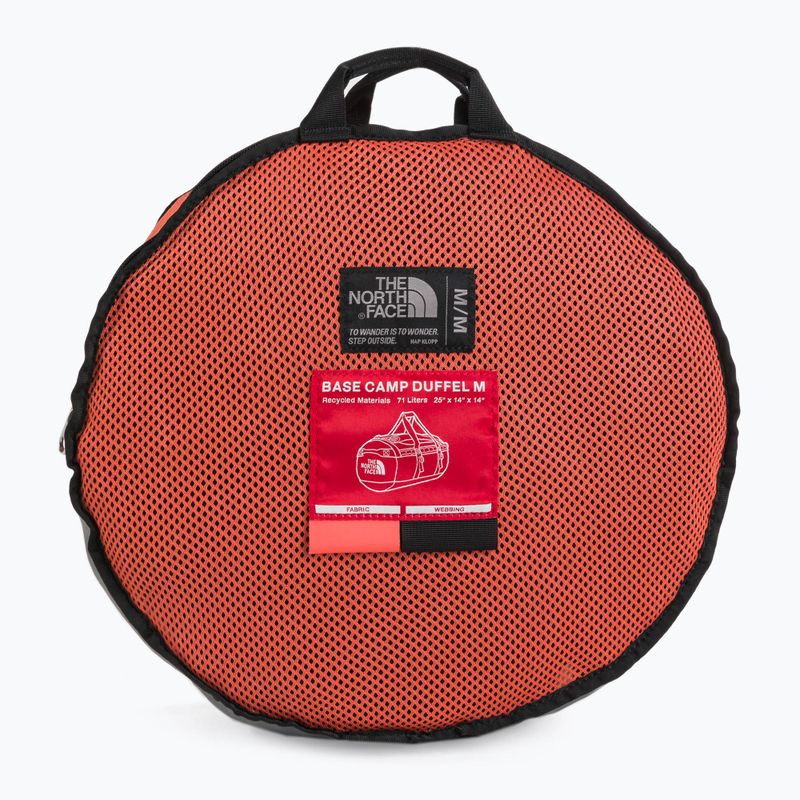 The North Face Base Camp Duffel M 71 l cestovní taška oranžová NF0A52SAZV11 7