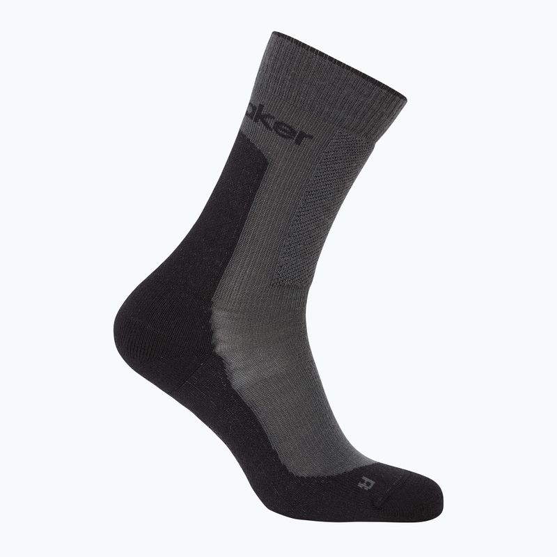 Icebreaker dámské ponožky Merino Hike+ Medium Crew obsidian/black