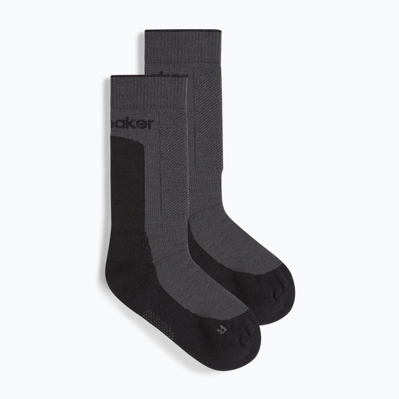 Icebreaker dámské ponožky Merino Hike+ Medium Crew obsidian/black 2