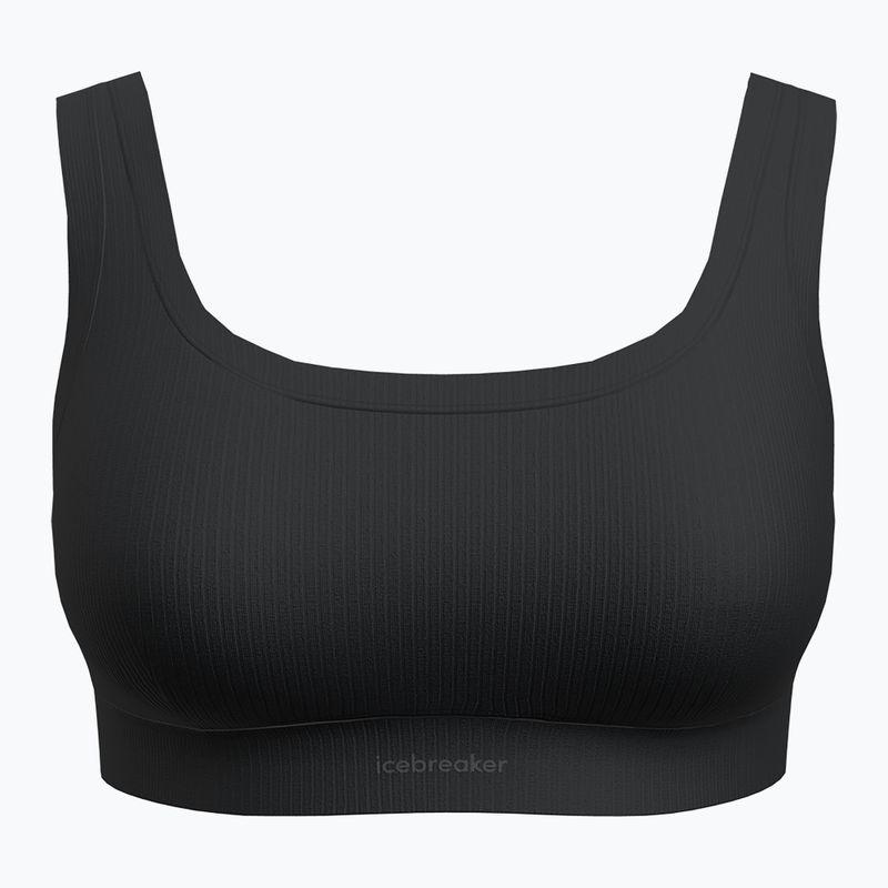 Podprsenka Icebreaker Merino Rib Lotus black