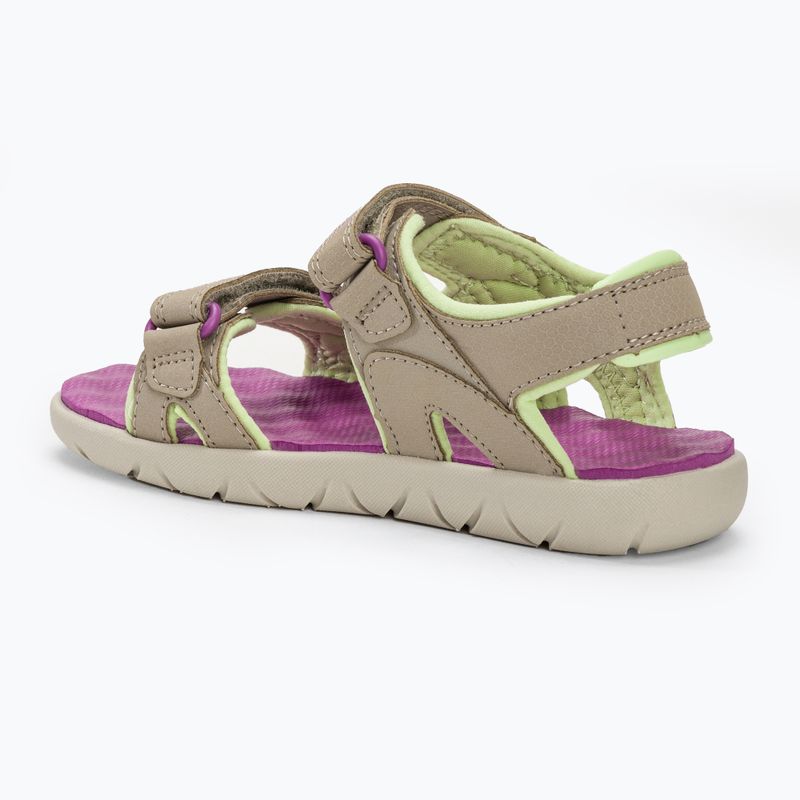 Dětské sandály Timberland Perkins Row 2 Strap pure cashmere 3