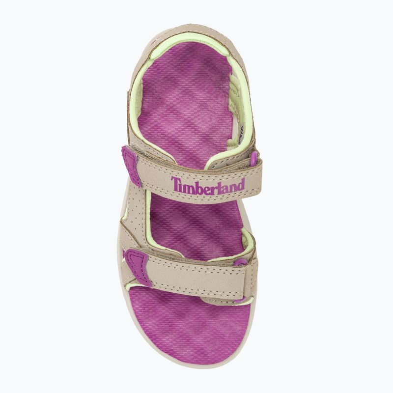 Dětské sandály Timberland Perkins Row 2 Strap pure cashmere 5