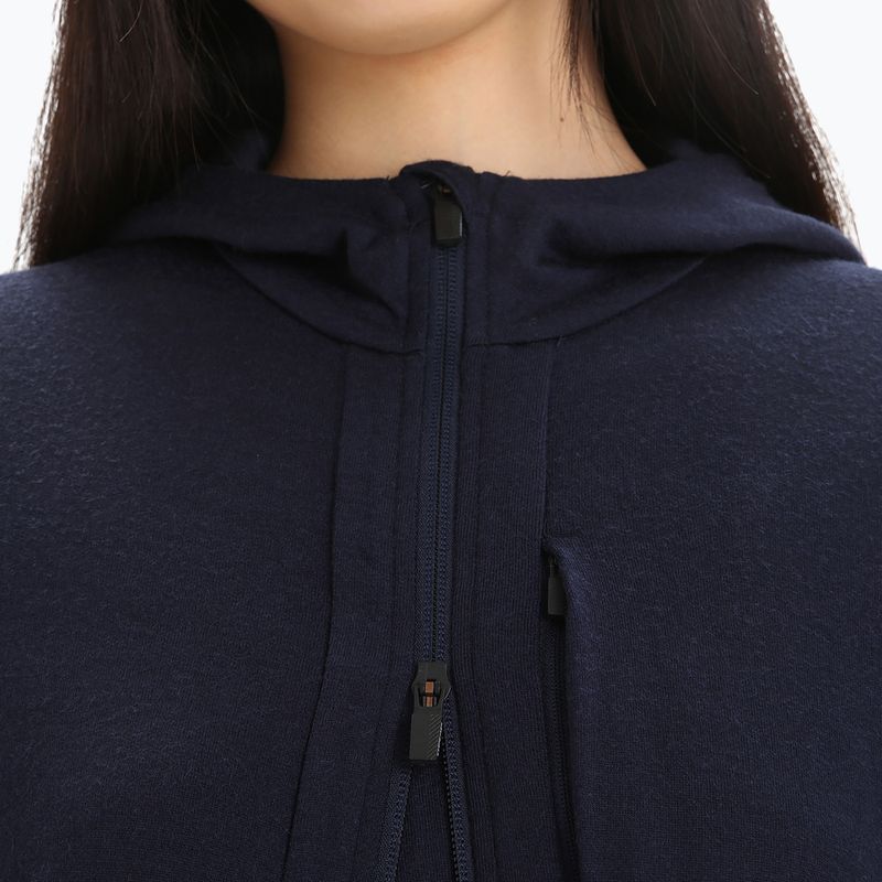 Icebreaker dámská trekingová bunda Quantum III LS Zip Hood navy blue 0A59JW 4