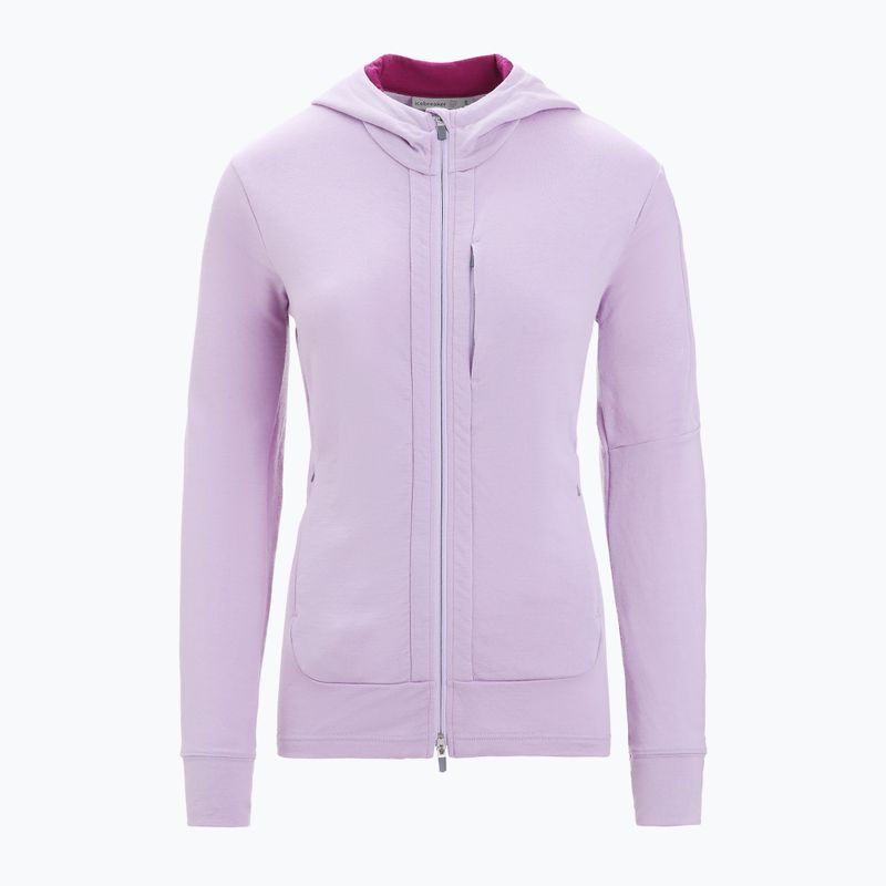 Icebreaker dámská trekingová bunda Quantum III LS Zip Hood purple 0A59JW 8