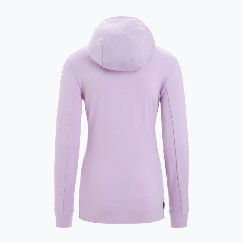 Icebreaker dámská trekingová bunda Quantum III LS Zip Hood purple 0A59JW 9