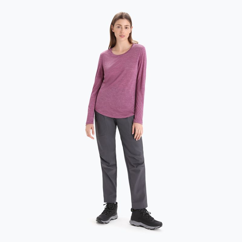 Icebreaker Sphere II dámské termotričko bordó IB0A56EJ7941 2