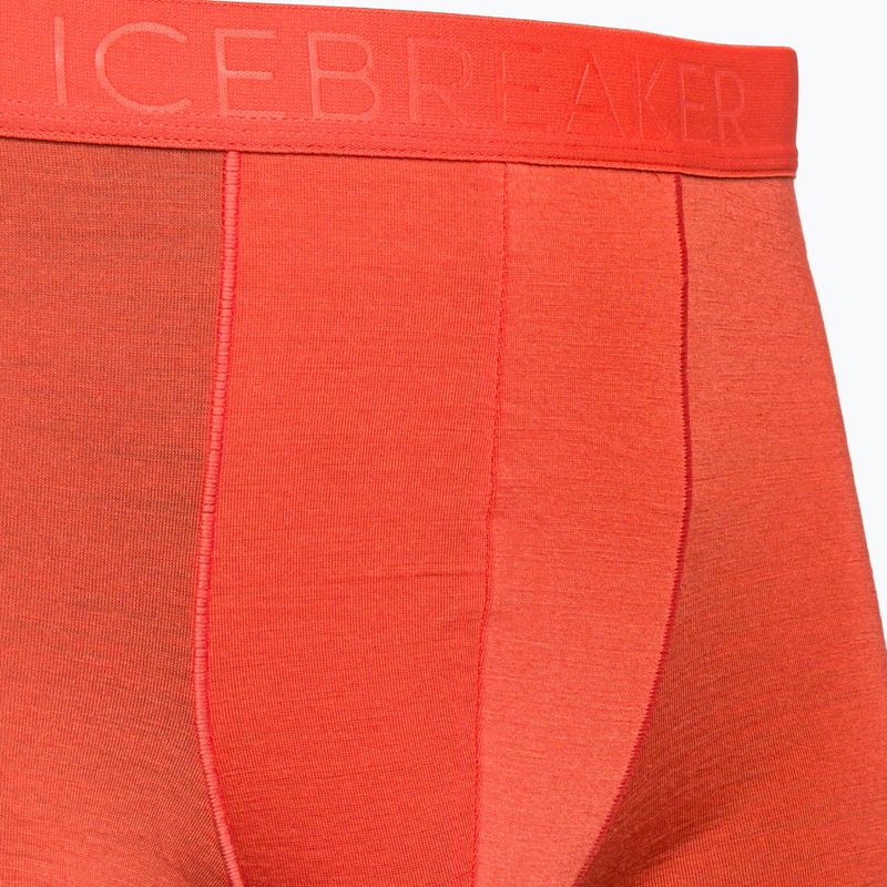 Pánské termální boxerky Icebreaker Anatomica Cool-Lite červené 105223 3