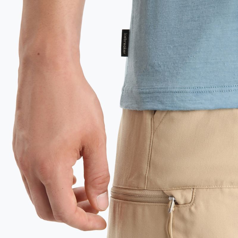 Pánské termotriko Icebreaker Tech Lite II Polar Paddle modré IB0A56NA7301 5