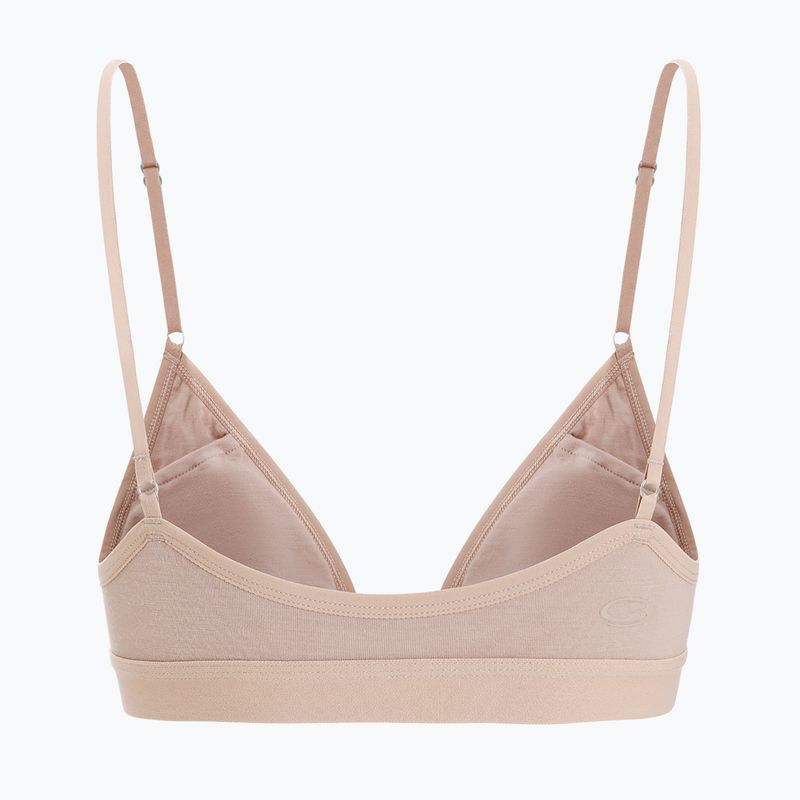 Termoaktivní sportovní podprsenka icebreaker Merino 150 Siren Bra Inserts praline 2