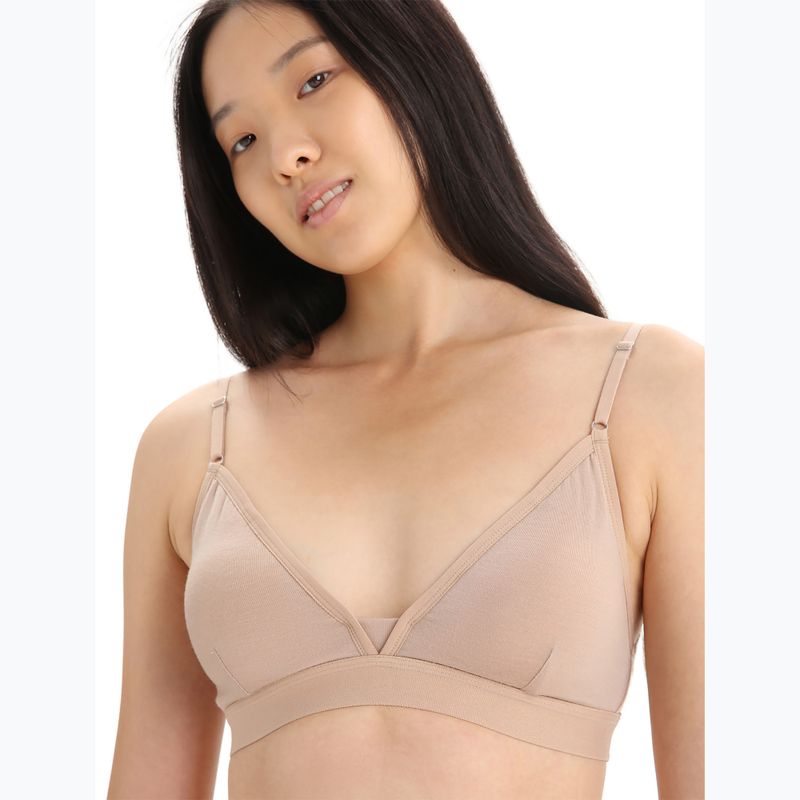 Termoaktivní sportovní podprsenka icebreaker Merino 150 Siren Bra Inserts praline 6