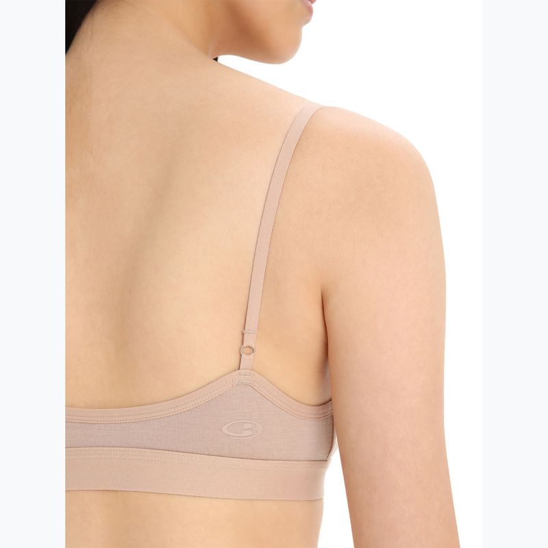 Termoaktivní sportovní podprsenka icebreaker Merino 150 Siren Bra Inserts praline 7