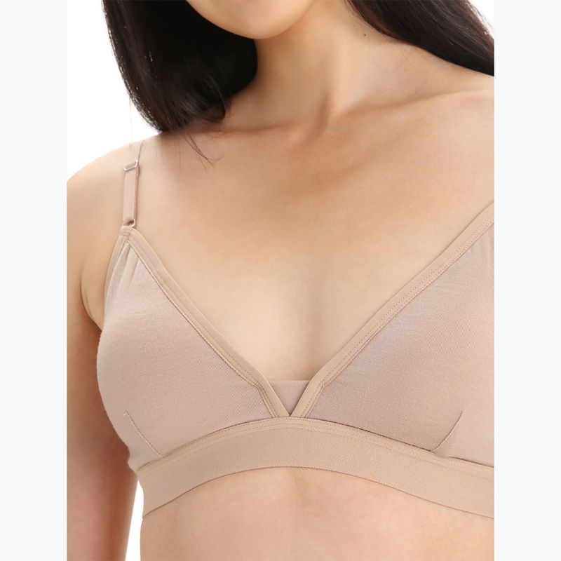 Termoaktivní sportovní podprsenka icebreaker Merino 150 Siren Bra Inserts praline 8