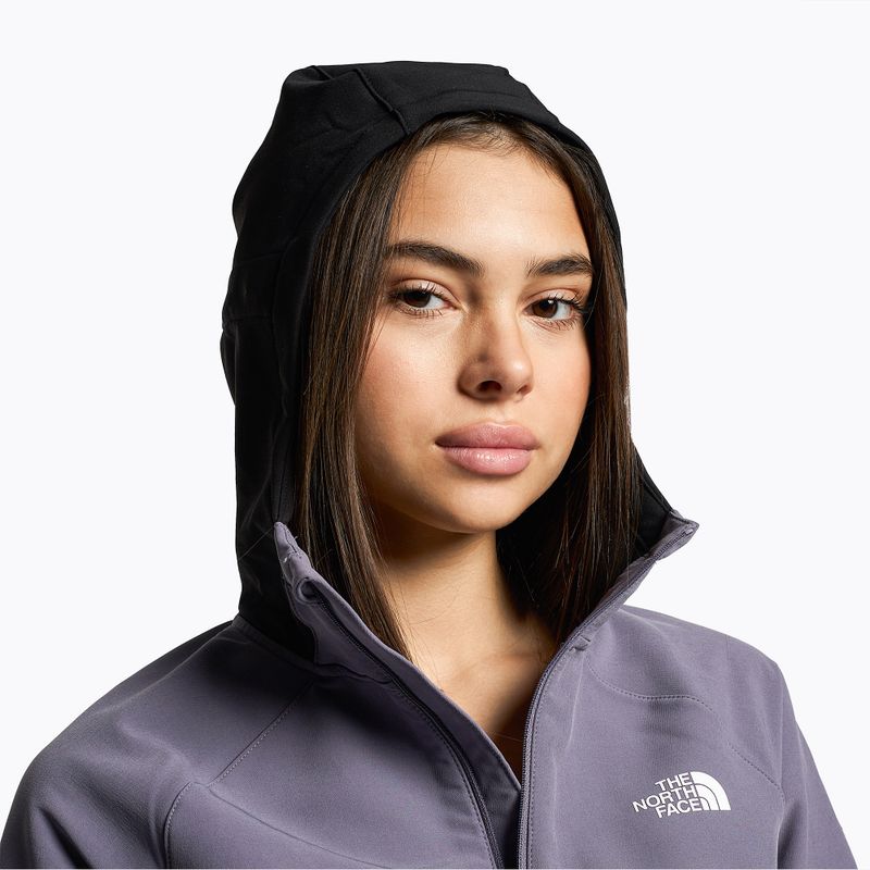 Dámská softshellová bunda The North Face AO Softshell Hoodie purple NF0A7ZE9IJU1 4