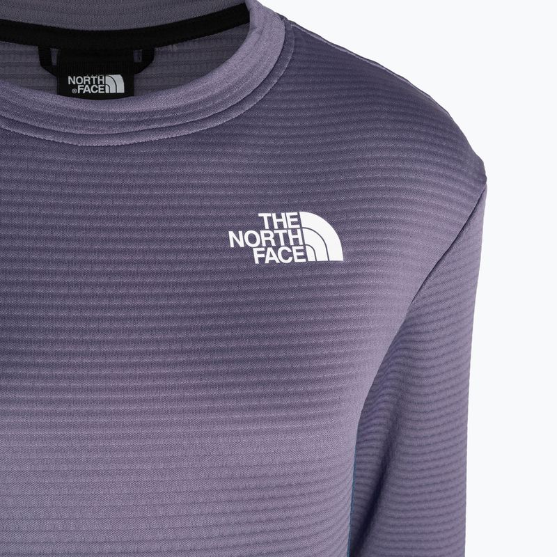 Dámská trekingová mikina The North Face Ma Crew Neck Fleece šedo-modrá NF0A824QIJV1 3