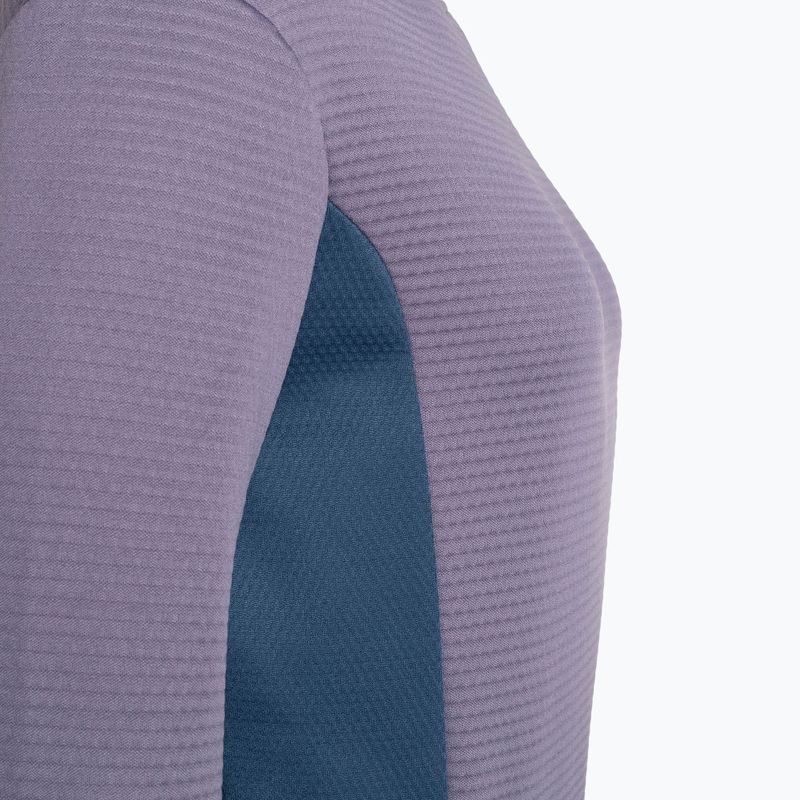 Dámská trekingová mikina The North Face Ma Crew Neck Fleece šedo-modrá NF0A824QIJV1 5