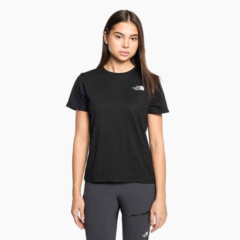 Dámské trekingové tričko The North Face Foundation Graphic black NF0A55B2R0G1