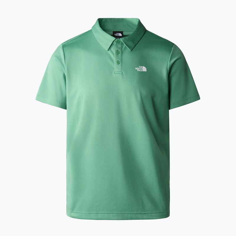 Pánské trekingové tričko  The North Face Tanken Polo zelené NF0A2WAZ