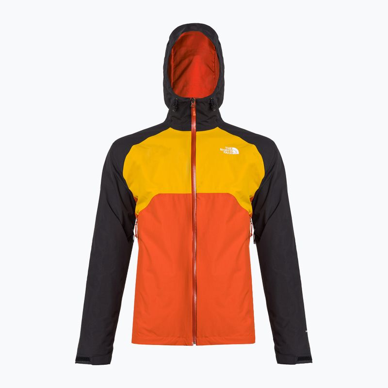 Pánská bunda do deště The North Face Stratos black-orange-red NF00CMH9IMV1
